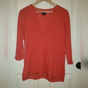 Ladie's Talbots knit blouse sz PM